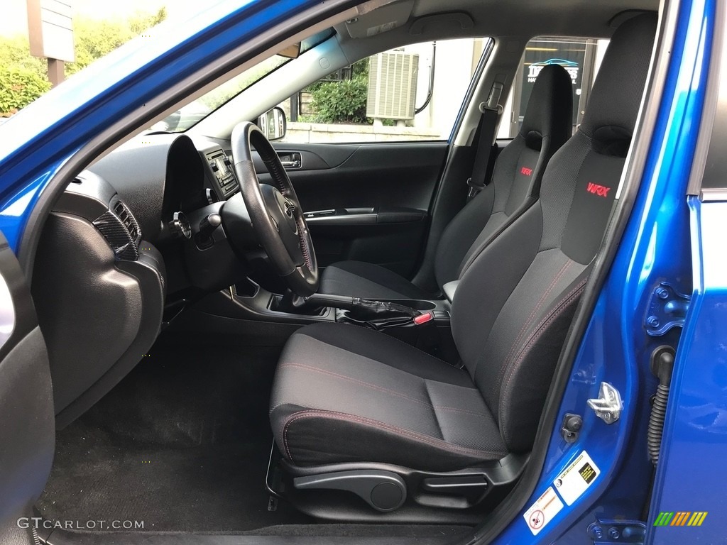 2013 Impreza WRX Premium 5 Door - WR Blue Pearl / WRX Carbon Black photo #12