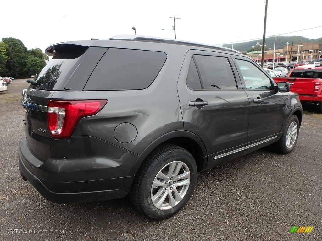 2018 Explorer XLT 4WD - Magnetic Metallic / Ebony Black photo #2
