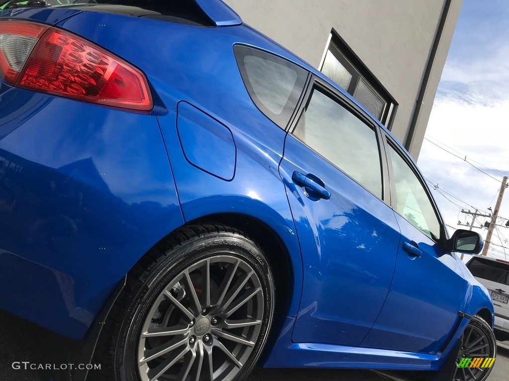 2013 Impreza WRX Premium 5 Door - WR Blue Pearl / WRX Carbon Black photo #21