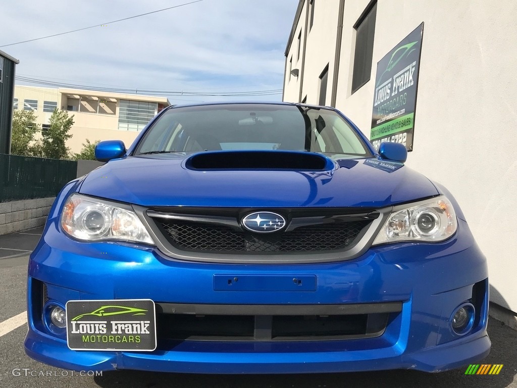 2013 Impreza WRX Premium 5 Door - WR Blue Pearl / WRX Carbon Black photo #23