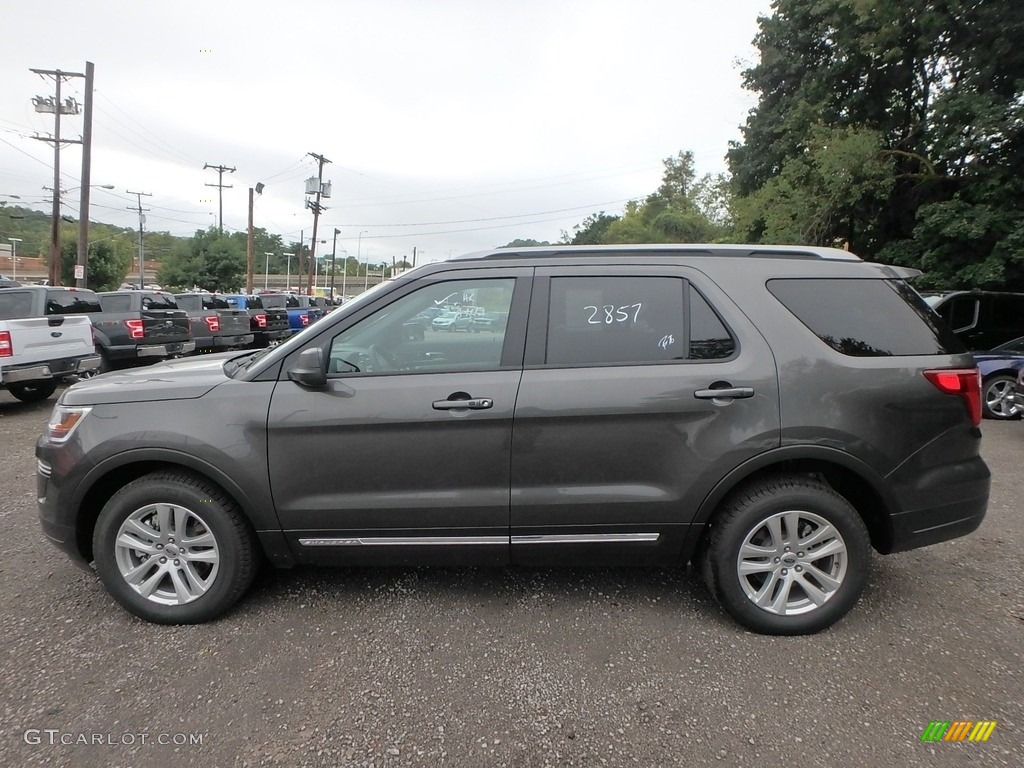2018 Explorer XLT 4WD - Magnetic Metallic / Ebony Black photo #6