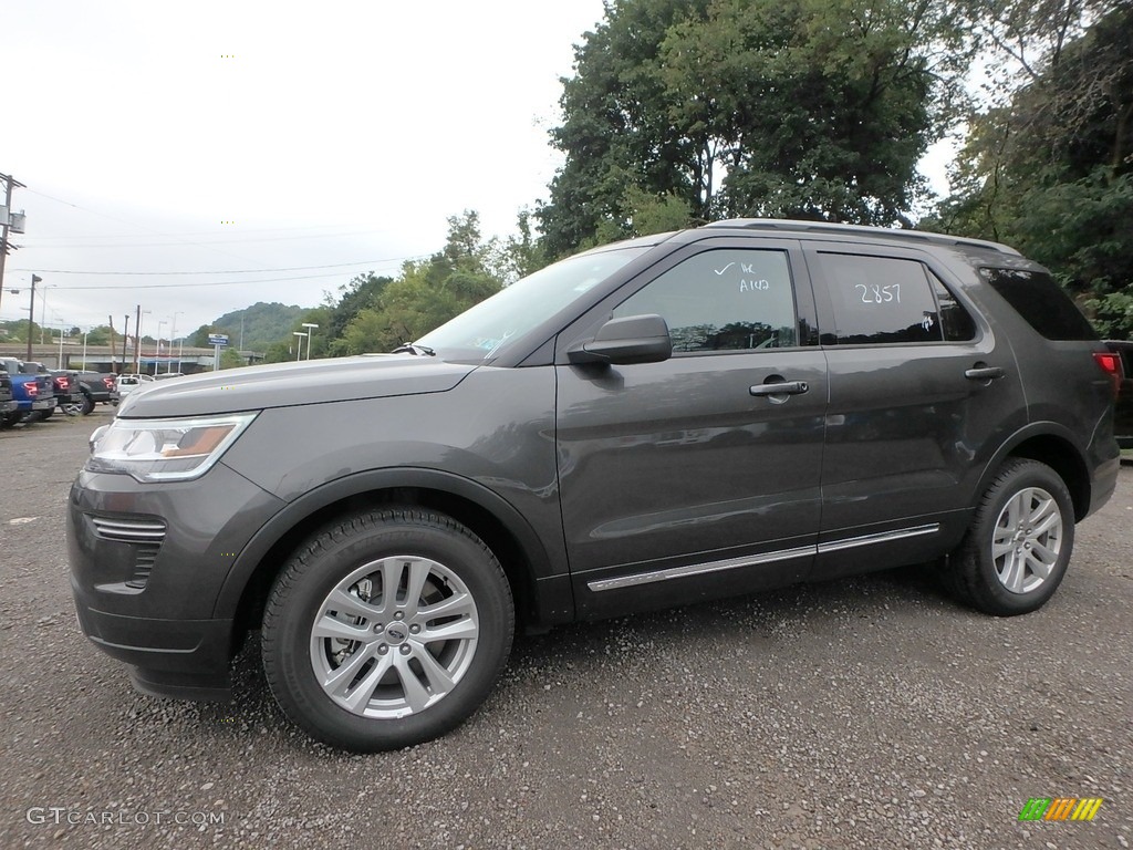 2018 Explorer XLT 4WD - Magnetic Metallic / Ebony Black photo #7