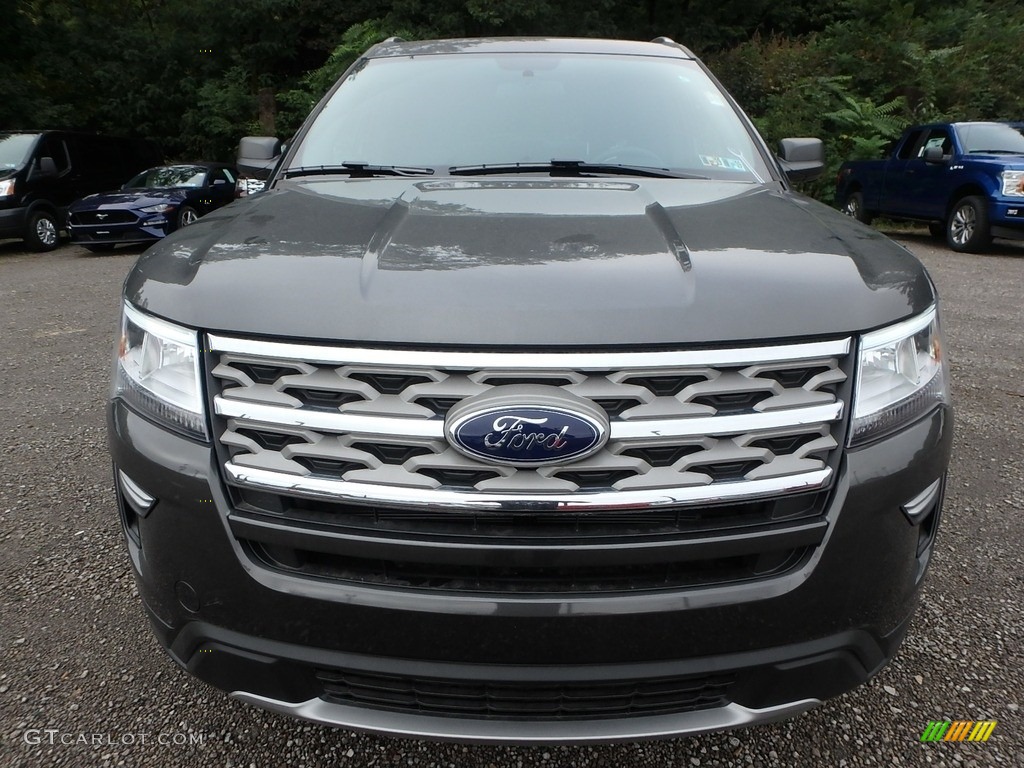 2018 Explorer XLT 4WD - Magnetic Metallic / Ebony Black photo #8