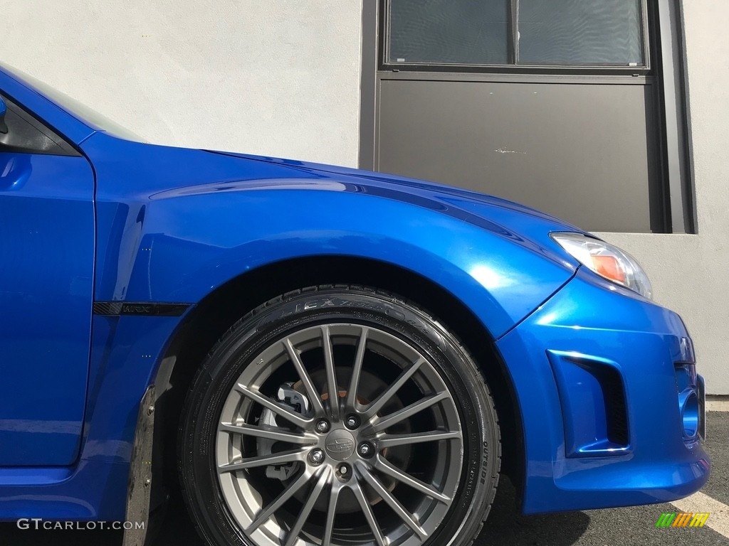 2013 Impreza WRX Premium 5 Door - WR Blue Pearl / WRX Carbon Black photo #26