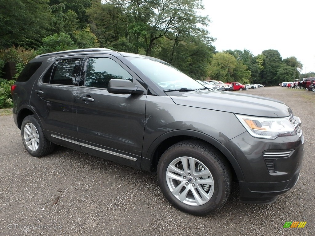 2018 Explorer XLT 4WD - Magnetic Metallic / Ebony Black photo #9