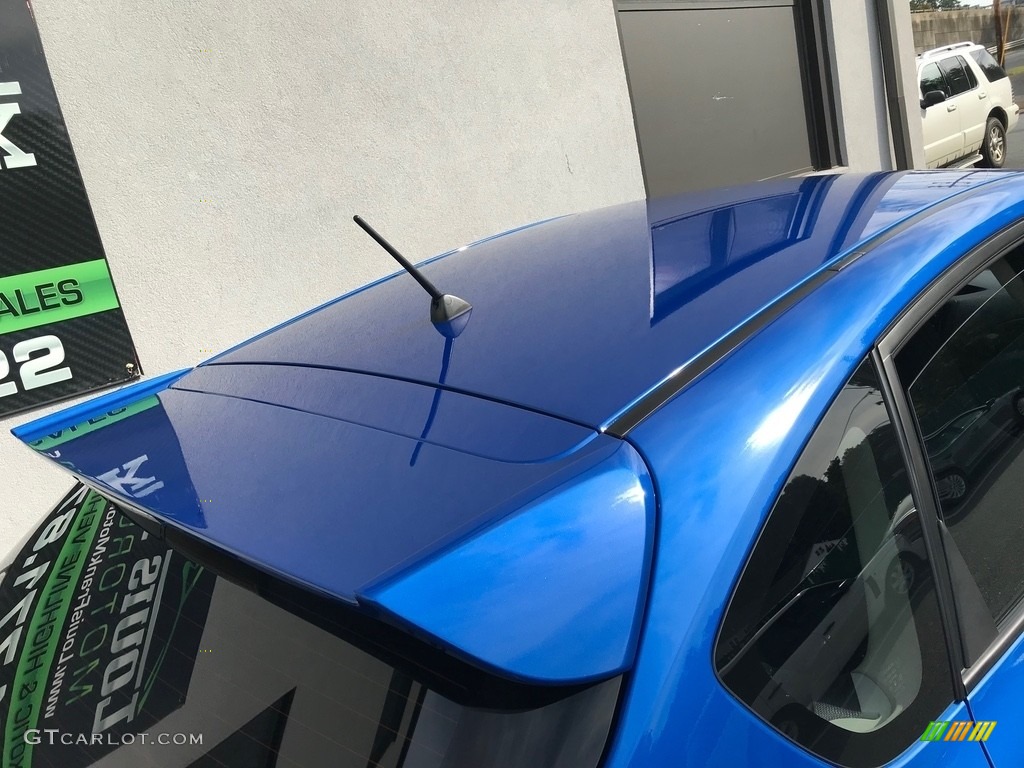 2013 Impreza WRX Premium 5 Door - WR Blue Pearl / WRX Carbon Black photo #40