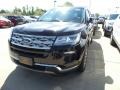2018 Shadow Black Ford Explorer Limited 4WD  photo #1