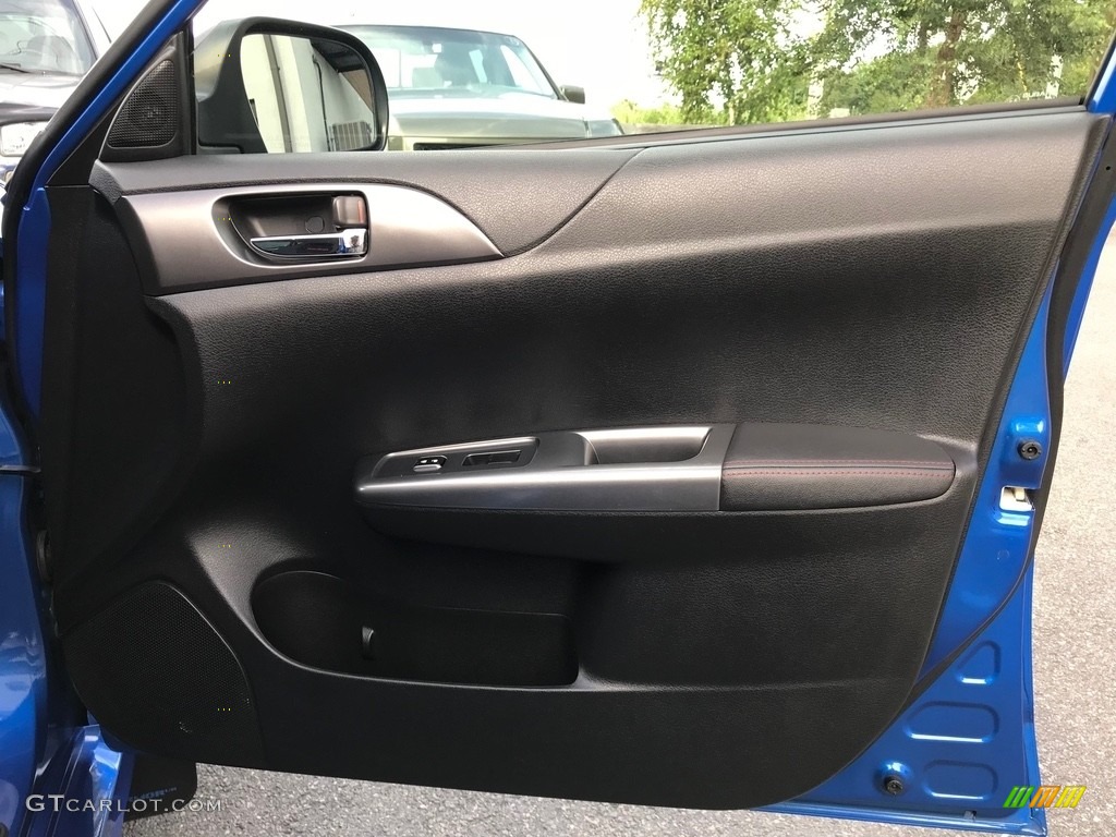 2013 Impreza WRX Premium 5 Door - WR Blue Pearl / WRX Carbon Black photo #73