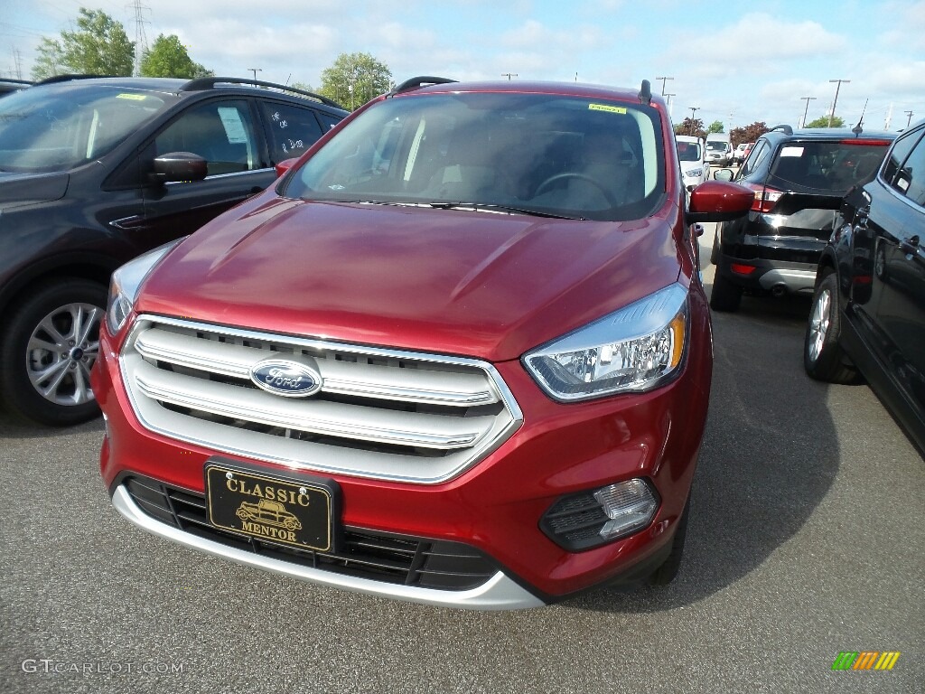 2018 Escape SE - Ruby Red / Charcoal Black photo #1