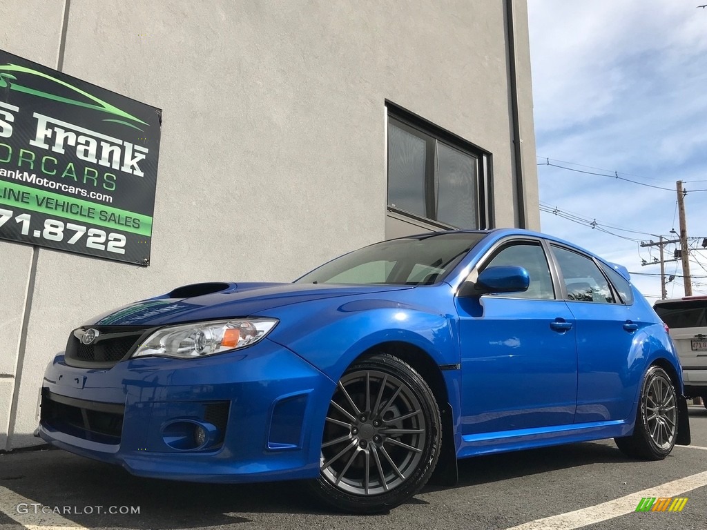 2013 Impreza WRX Premium 5 Door - WR Blue Pearl / WRX Carbon Black photo #109
