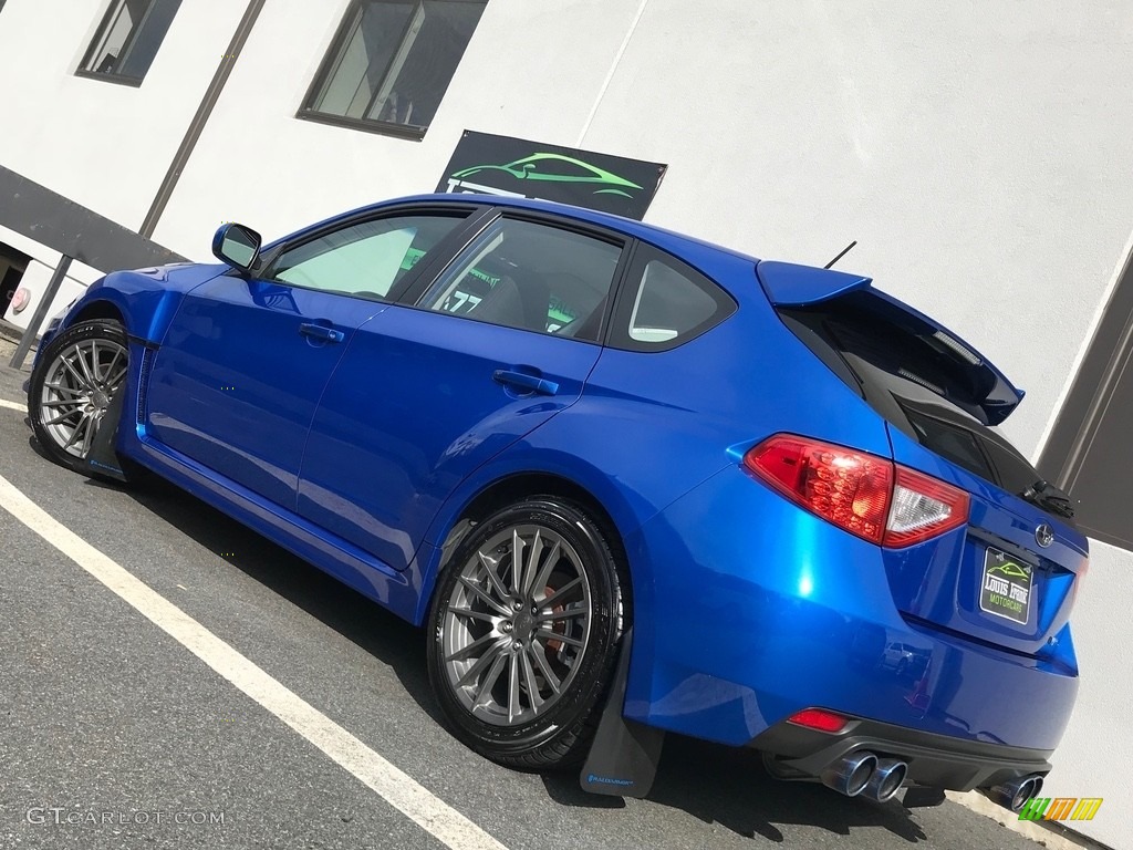 2013 Impreza WRX Premium 5 Door - WR Blue Pearl / WRX Carbon Black photo #115