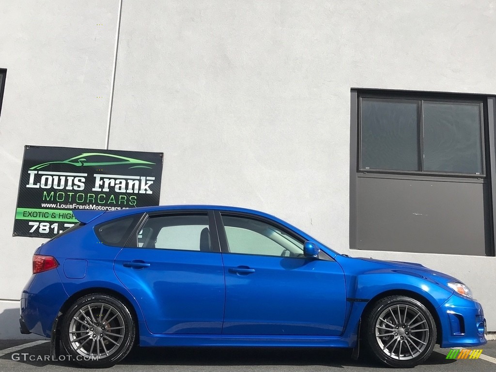 2013 Impreza WRX Premium 5 Door - WR Blue Pearl / WRX Carbon Black photo #117