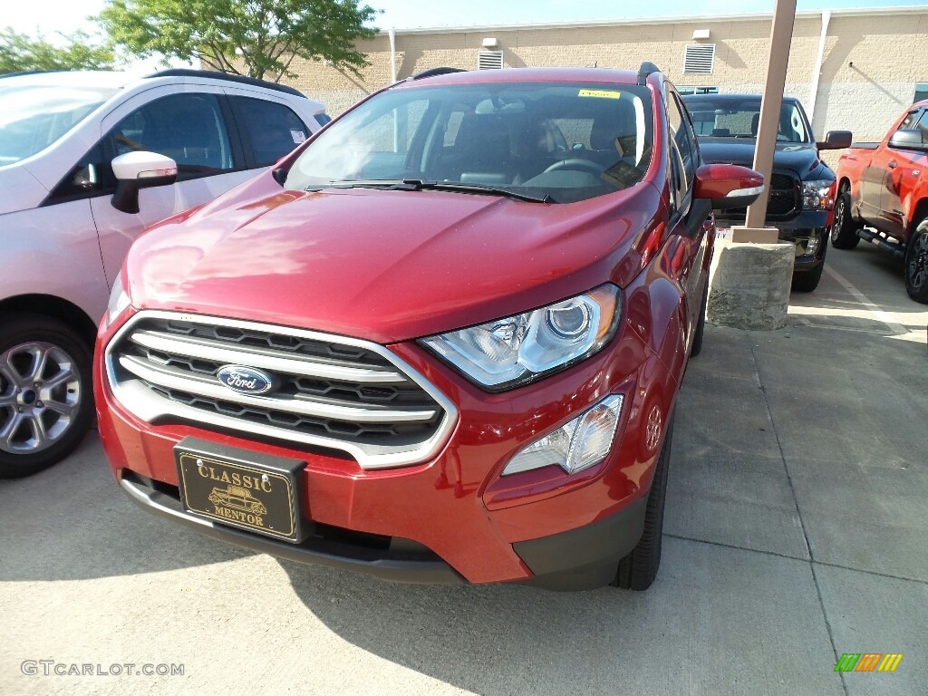 2018 EcoSport SE 4WD - Ruby Red / Ebony Black photo #1