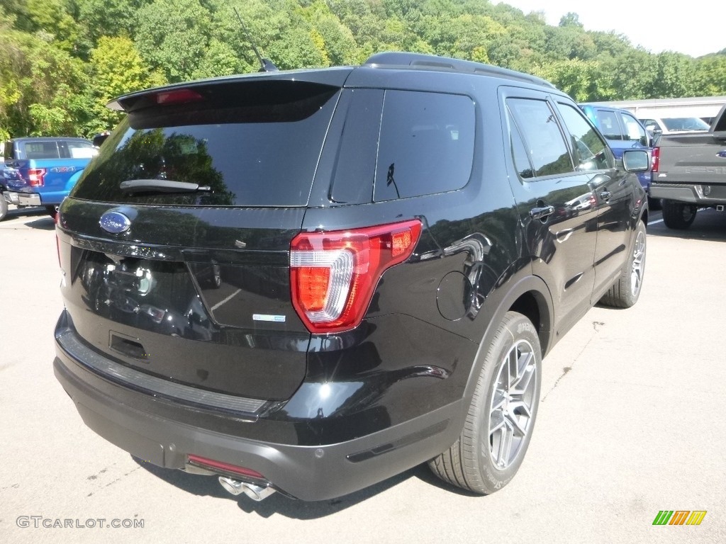2018 Explorer Sport 4WD - Shadow Black / Ebony Black photo #2