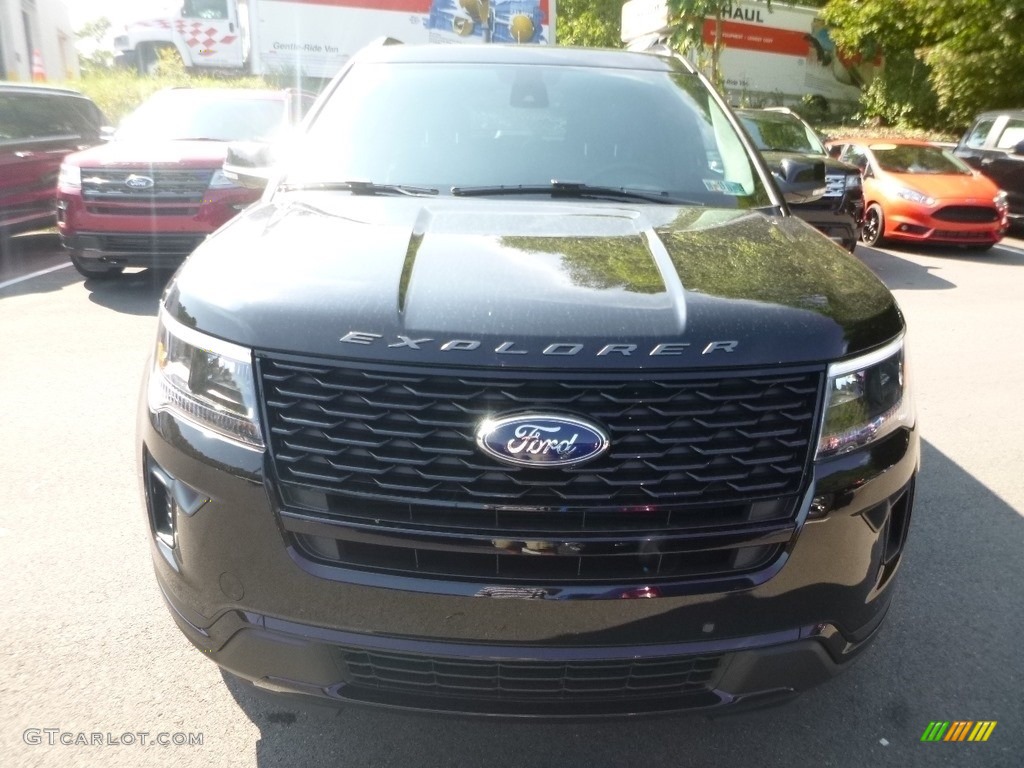 2018 Explorer Sport 4WD - Shadow Black / Ebony Black photo #4