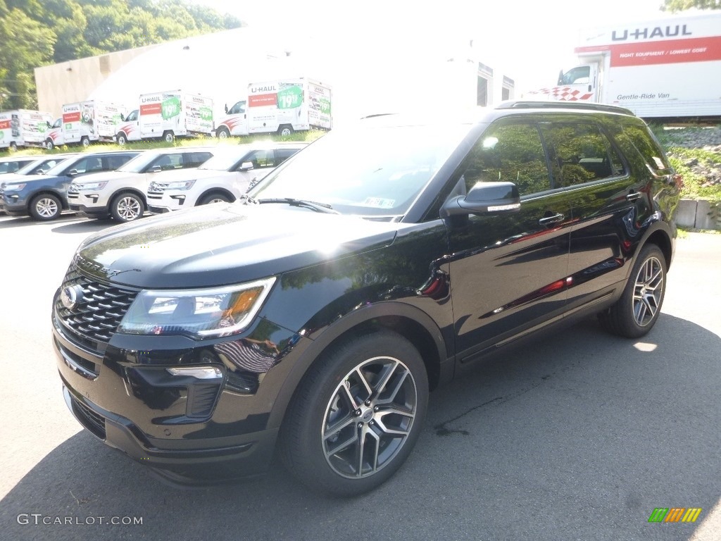 2018 Explorer Sport 4WD - Shadow Black / Ebony Black photo #5