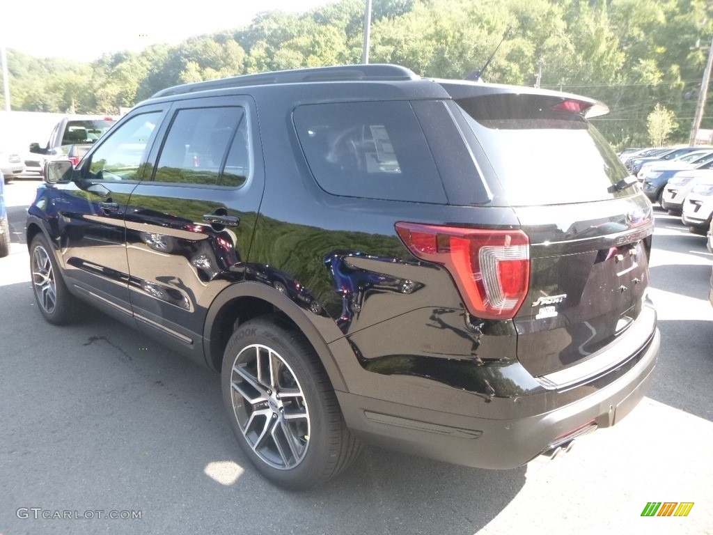 2018 Explorer Sport 4WD - Shadow Black / Ebony Black photo #6