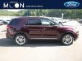 2018 Burgundy Velvet Ford Explorer XLT 4WD  photo #1
