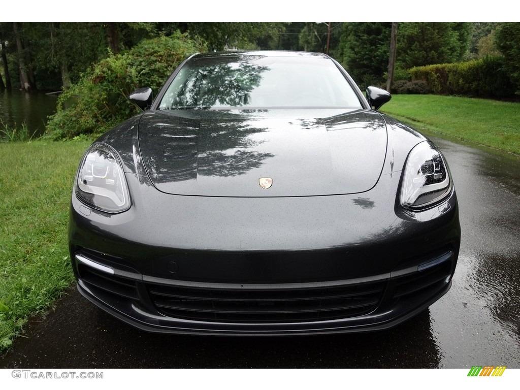 2018 Panamera 4S - Agate Grey Metallic / Black/Chalk photo #2