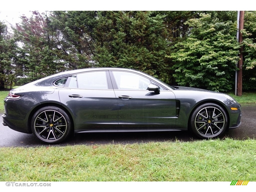 2018 Panamera 4S - Agate Grey Metallic / Black/Chalk photo #3