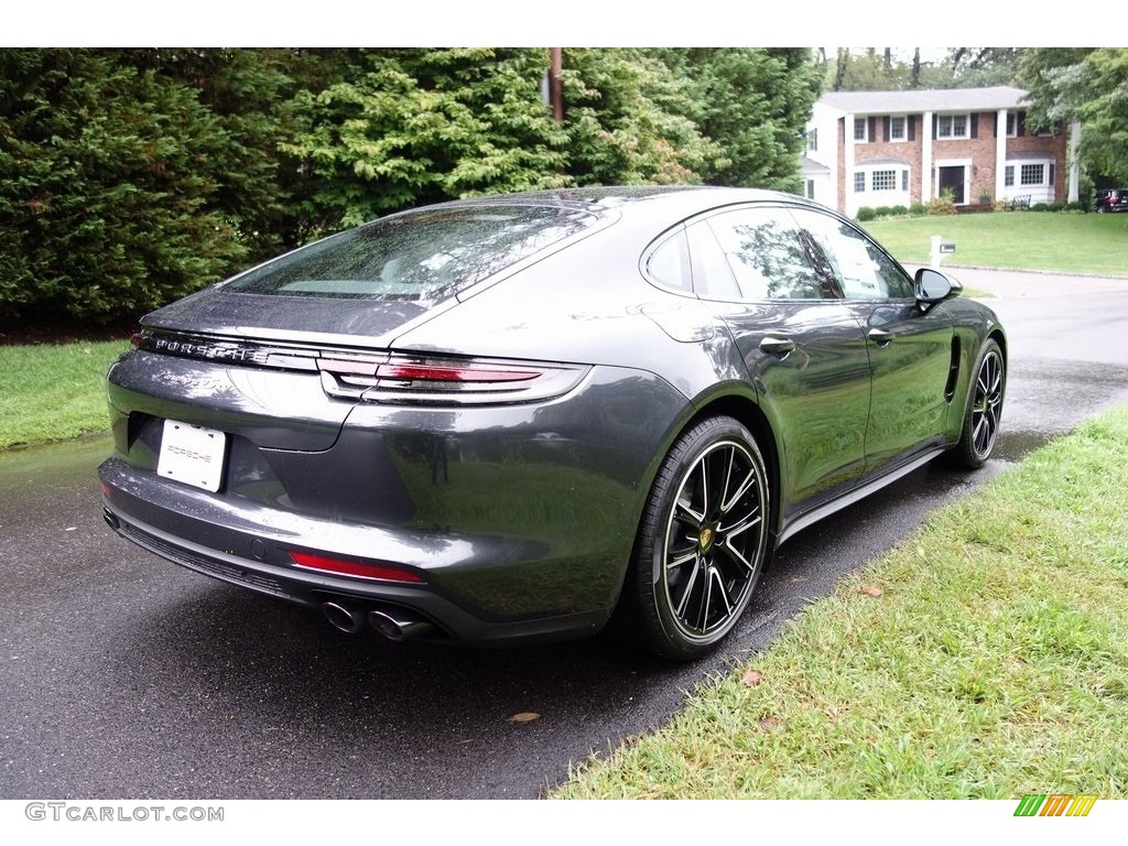 2018 Panamera 4S - Agate Grey Metallic / Black/Chalk photo #4