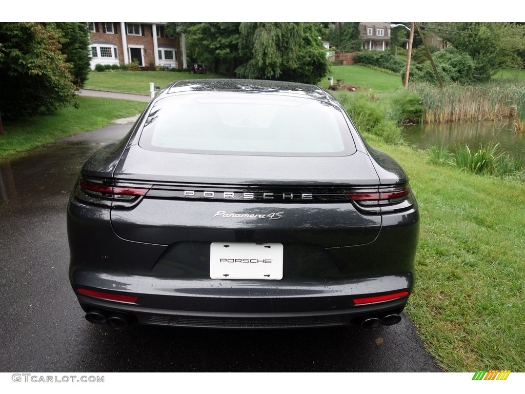 2018 Panamera 4S - Agate Grey Metallic / Black/Chalk photo #5