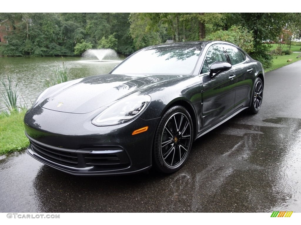 2018 Panamera 4S - Agate Grey Metallic / Black/Chalk photo #8