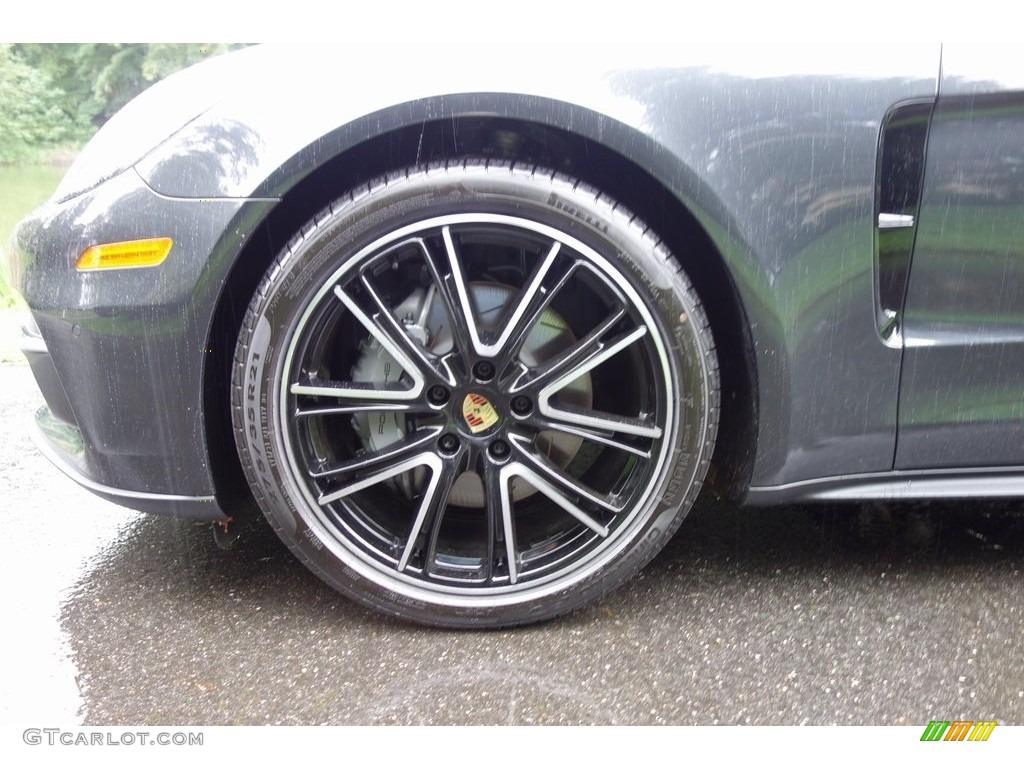 2018 Panamera 4S - Agate Grey Metallic / Black/Chalk photo #9