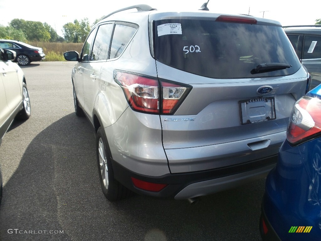 2018 Escape SEL 4WD - Ingot Silver / Charcoal Black photo #4