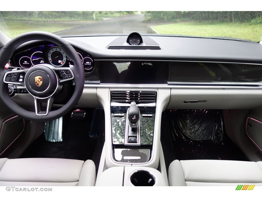 2018 Panamera 4S - Agate Grey Metallic / Black/Chalk photo #14