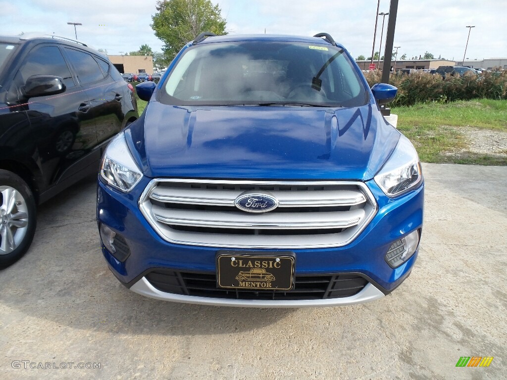 2018 Escape SE - Lightning Blue / Charcoal Black photo #2