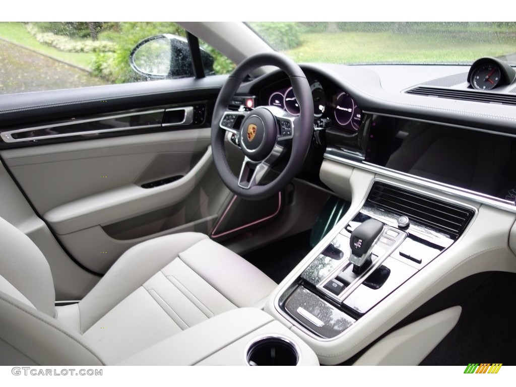 2018 Panamera 4S - Agate Grey Metallic / Black/Chalk photo #17