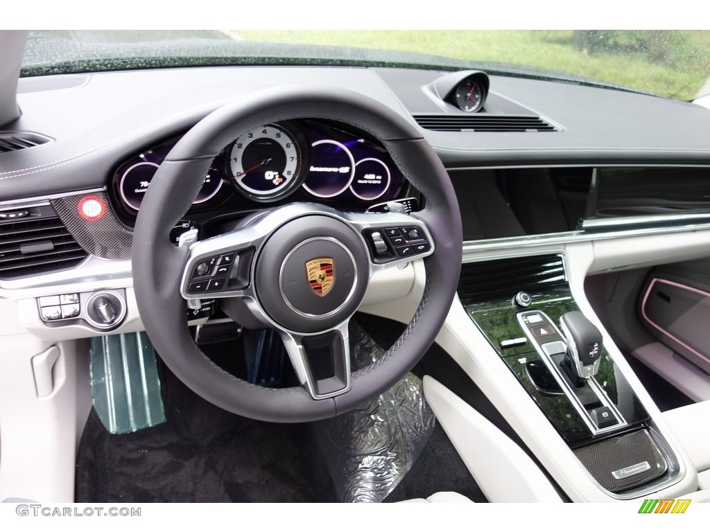 2018 Panamera 4S - Agate Grey Metallic / Black/Chalk photo #20