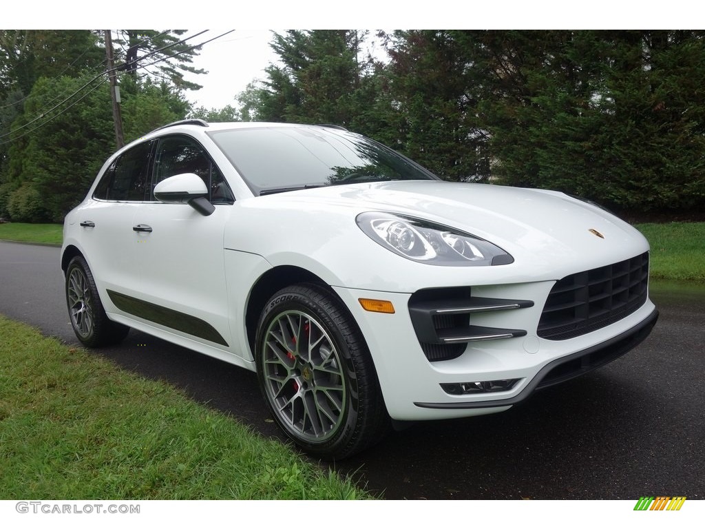 White 2018 Porsche Macan Turbo Exterior Photo #129468029