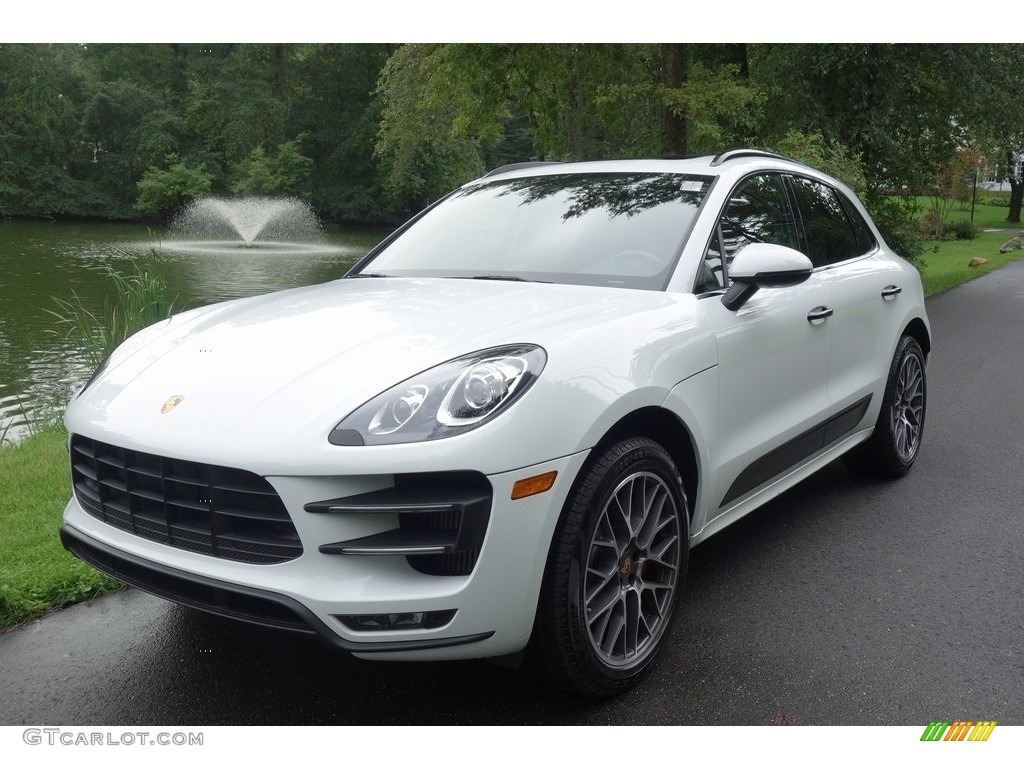 White 2018 Porsche Macan Turbo Exterior Photo #129468212