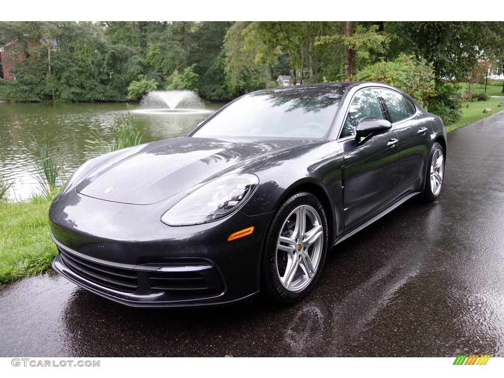 Volcano Grey Metallic 2018 Porsche Panamera 4 Exterior Photo #129469751
