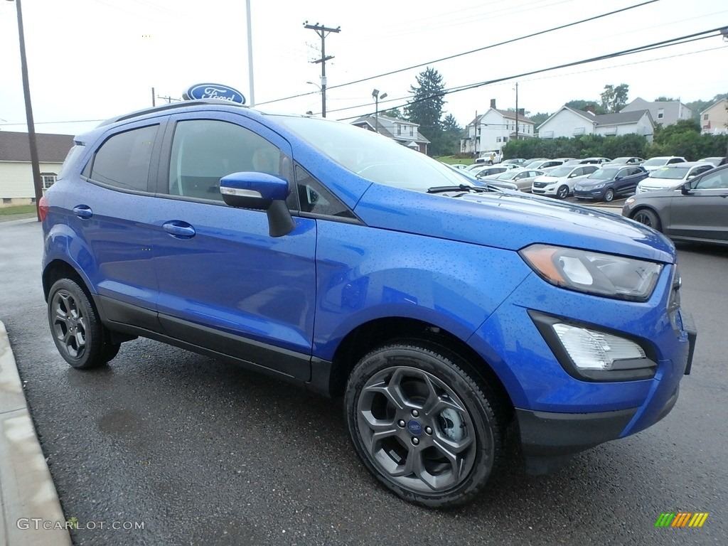 Lightning Blue 2018 Ford EcoSport SES 4WD Exterior Photo #129470672