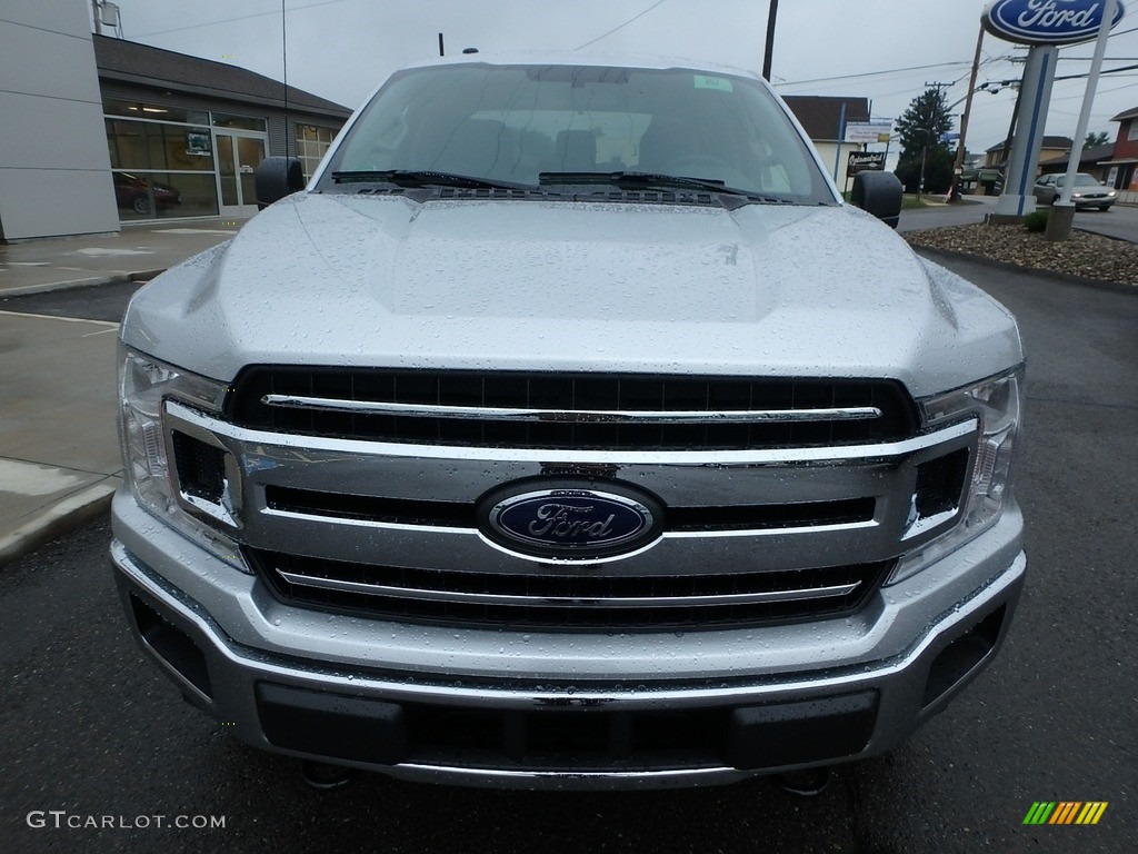 2018 F150 XLT SuperCab 4x4 - Ingot Silver / Earth Gray photo #2