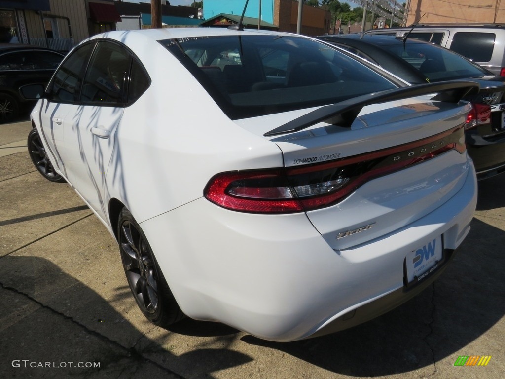 2016 Dart SE - Bright White / Black photo #10