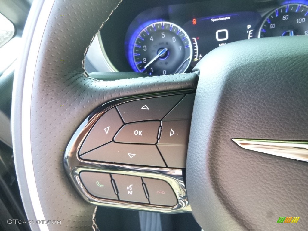 2019 Chrysler Pacifica Limited Black/Black Steering Wheel Photo #129471848