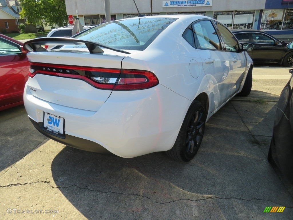 2016 Dart SE - Bright White / Black photo #14