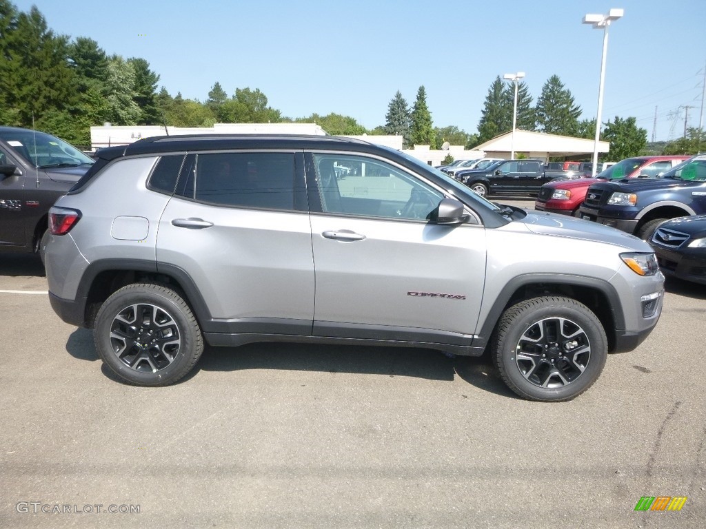 Billet Silver Metallic 2019 Jeep Compass Trailhawk 4x4 Exterior Photo #129471998