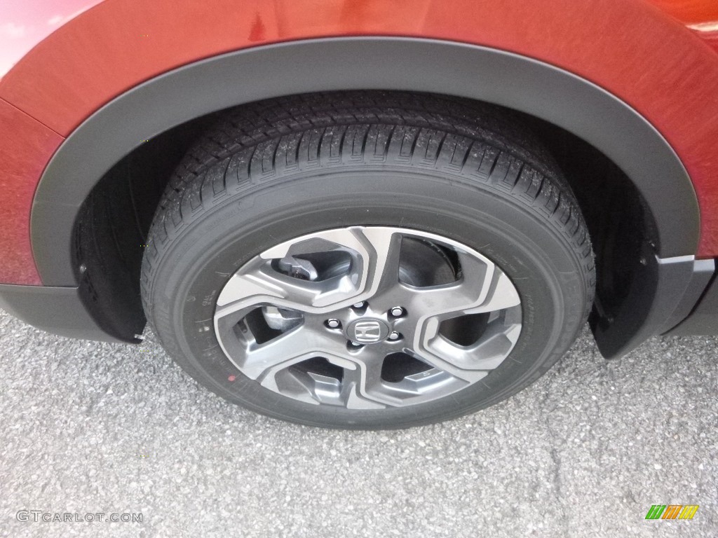 2018 CR-V EX AWD - Molten Lava Pearl / Ivory photo #7