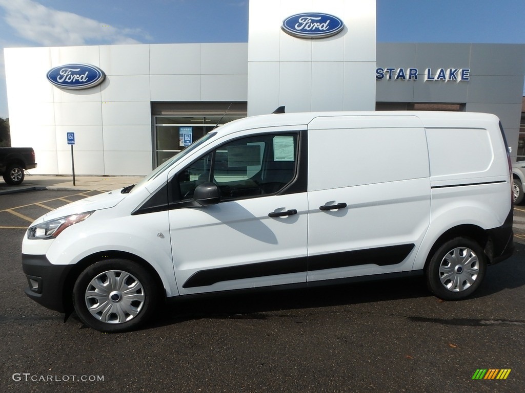 White Ford Transit Connect