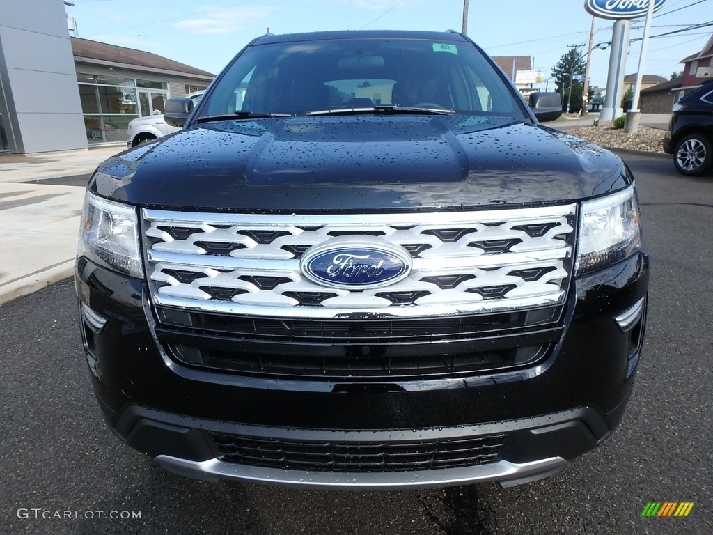 2018 Explorer XLT 4WD - Shadow Black / Ebony Black photo #2