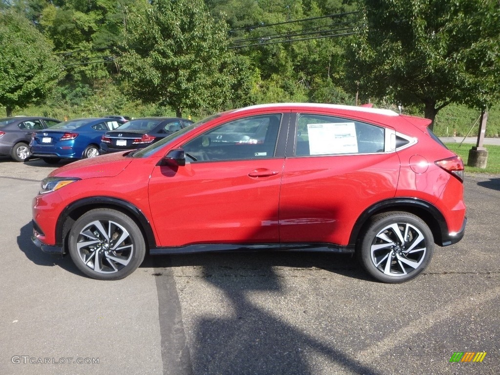 Milano Red 2019 Honda HR-V Sport AWD Exterior Photo #129476231