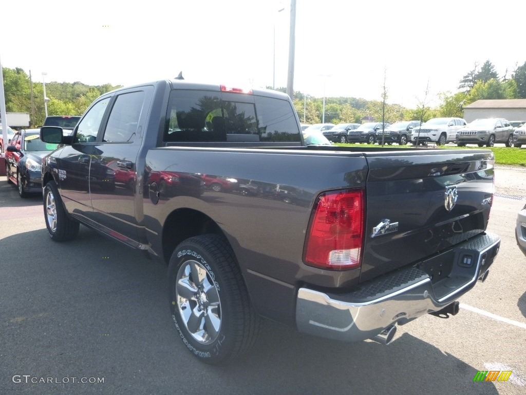 2019 1500 Classic Big Horn Crew Cab 4x4 - Granite Crystal Metallic / Black/Diesel Gray photo #3