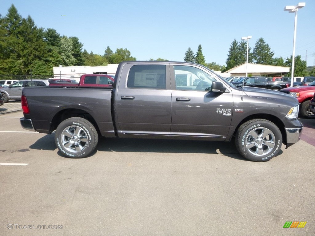 2019 1500 Classic Big Horn Crew Cab 4x4 - Granite Crystal Metallic / Black/Diesel Gray photo #6