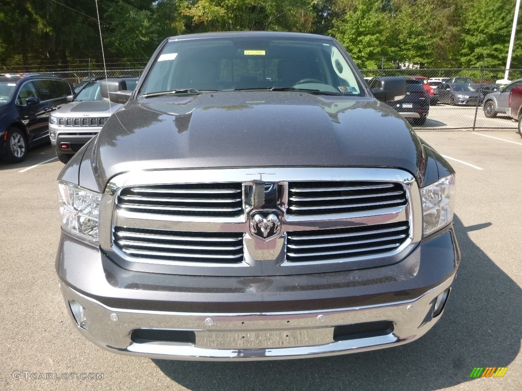 2019 1500 Classic Big Horn Crew Cab 4x4 - Granite Crystal Metallic / Black/Diesel Gray photo #8