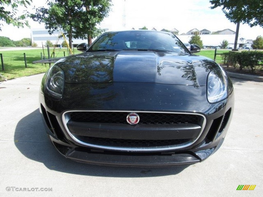 2015 F-TYPE Coupe - Ebony Black / Jet photo #11